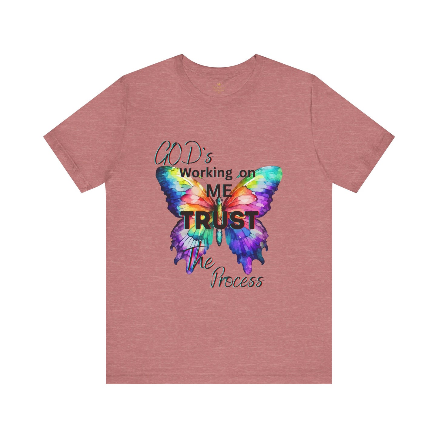 Colorful Butterfly Inspirational Tee