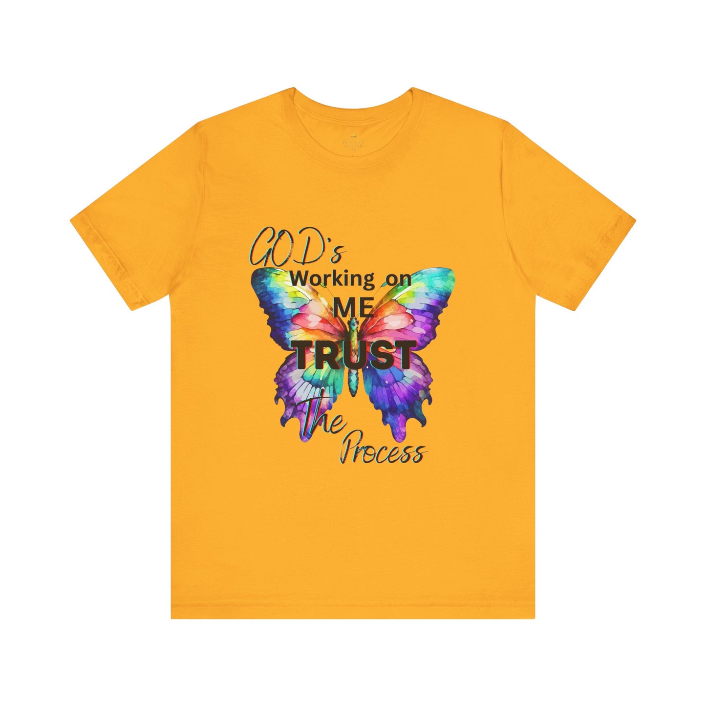 Colorful Butterfly Inspirational Tee