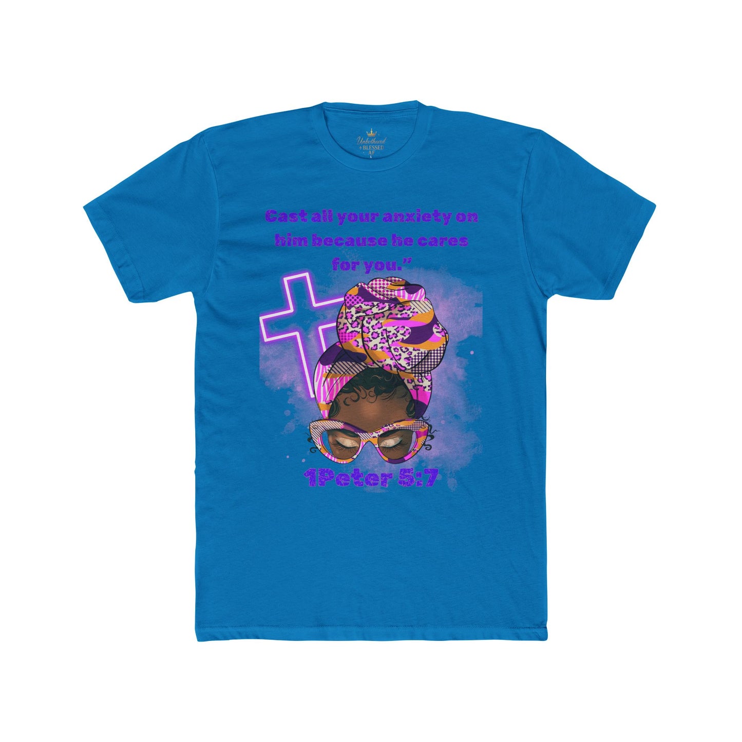 Cast All Your Cares Christian Comfort Tee