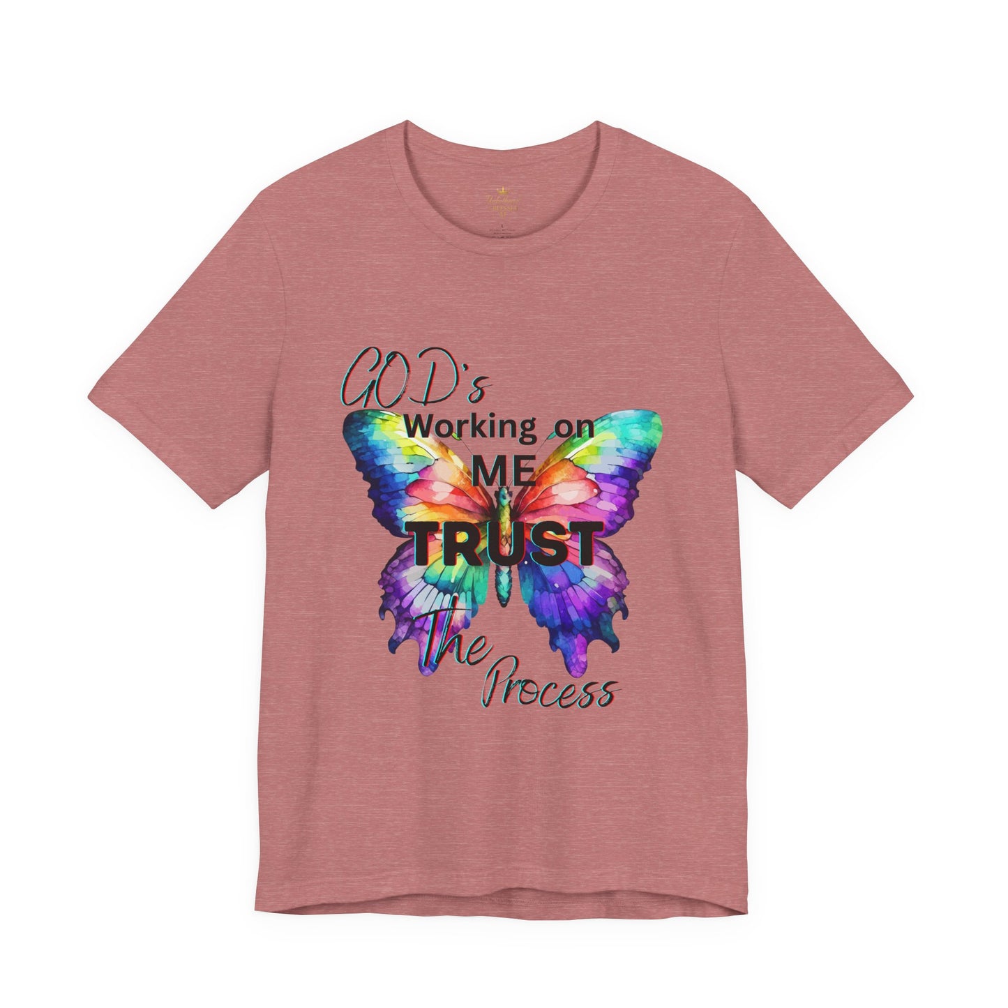 Colorful Butterfly Inspirational Tee