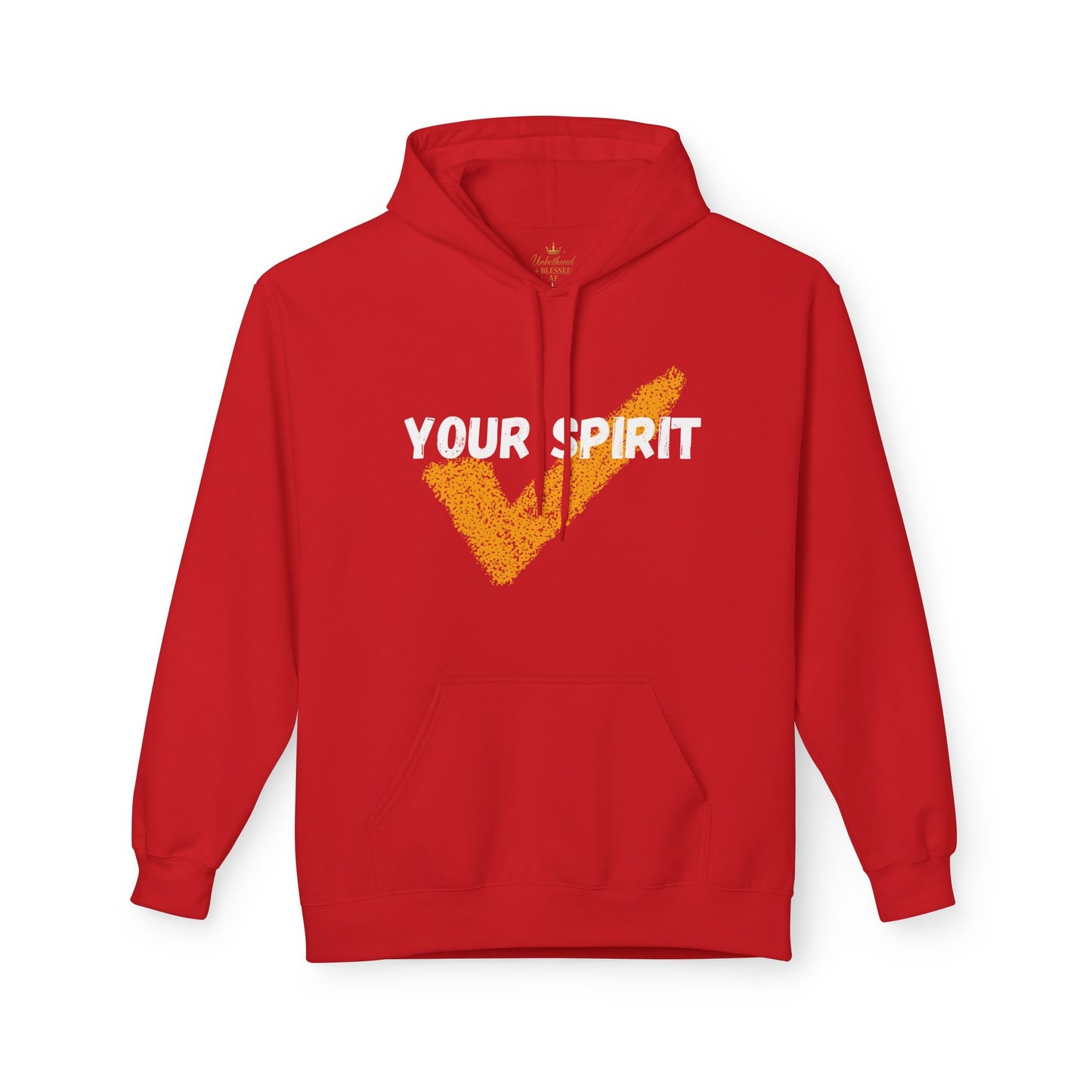 Stylish Unisex Fleece Hoodie with Vintage Checkmark Design, Gift for Him, Her, Cozy Casual Wear, Perfect for Fall/Winter