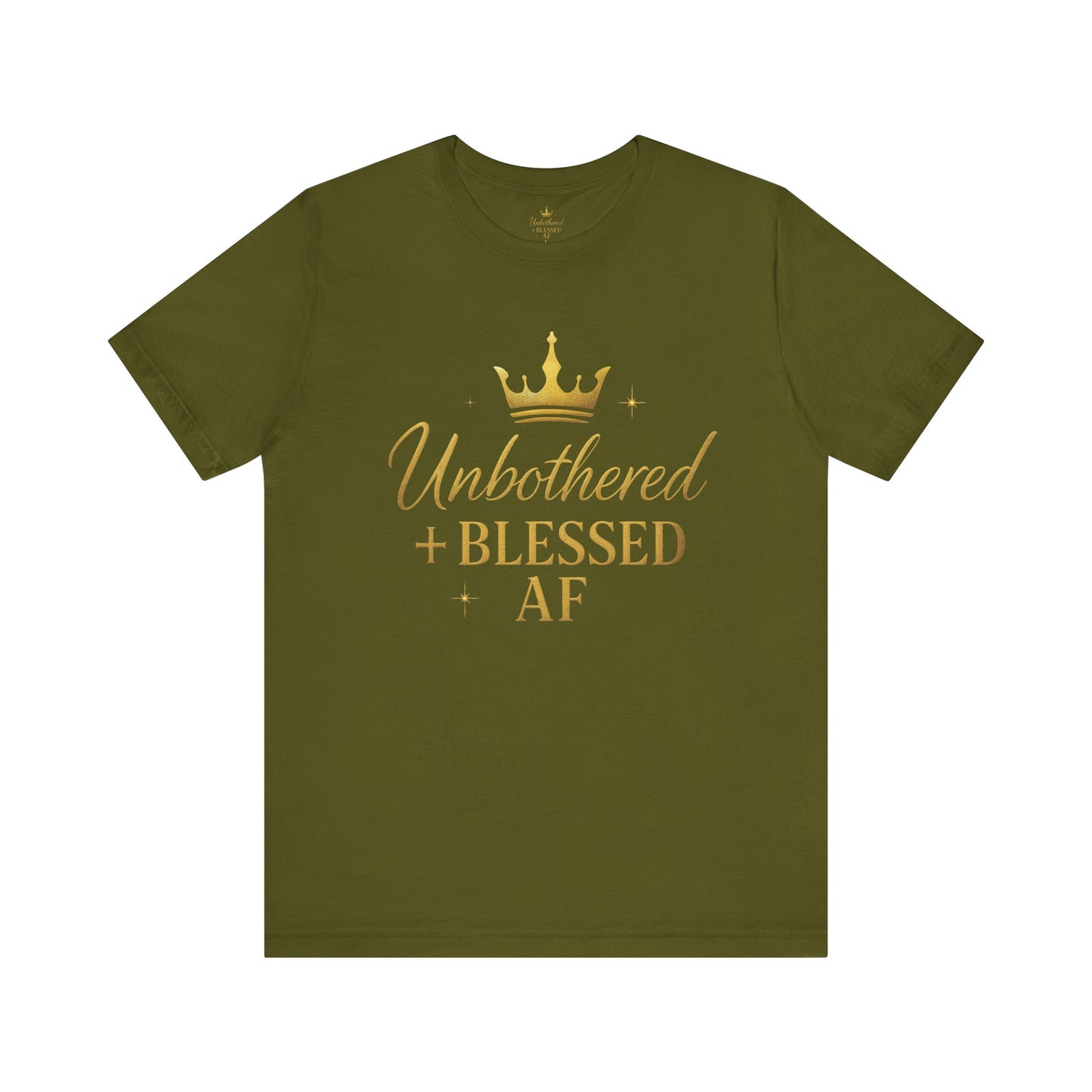 Unbothered & Blessed AF Soft-Style T-Shirt