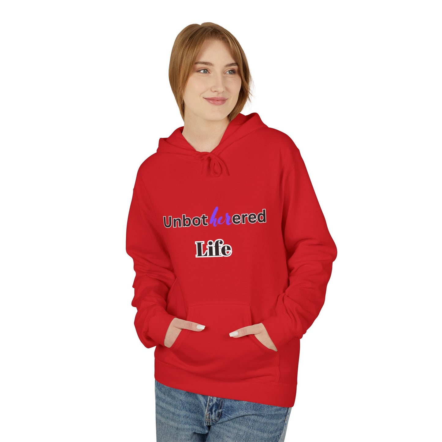 Unbothered Life Fleece Hoodie