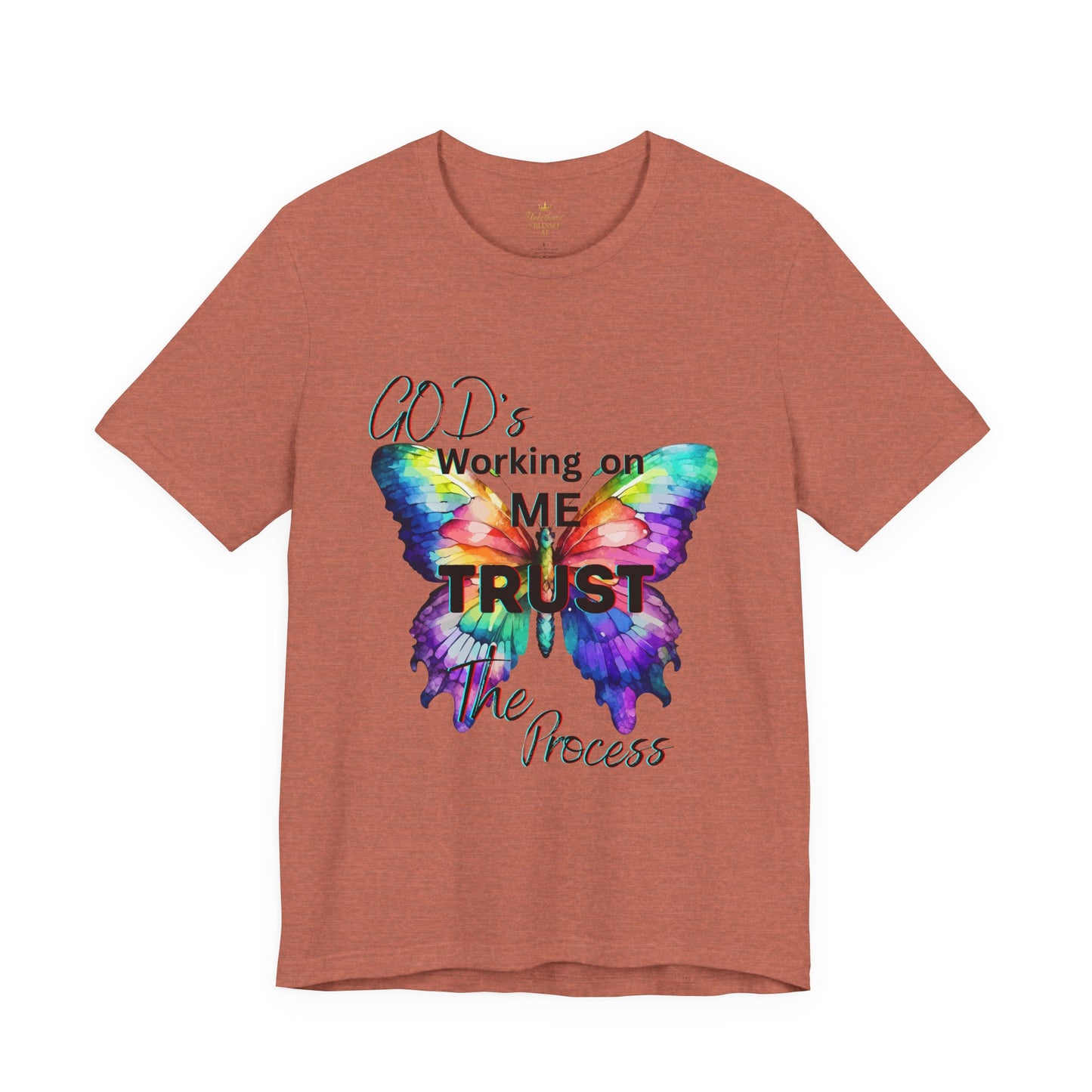 Colorful Butterfly Inspirational Tee