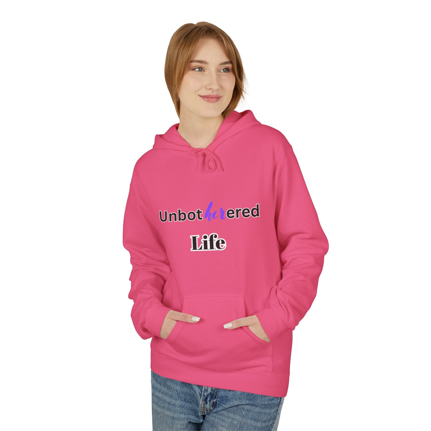 Unbothered Life Fleece Hoodie