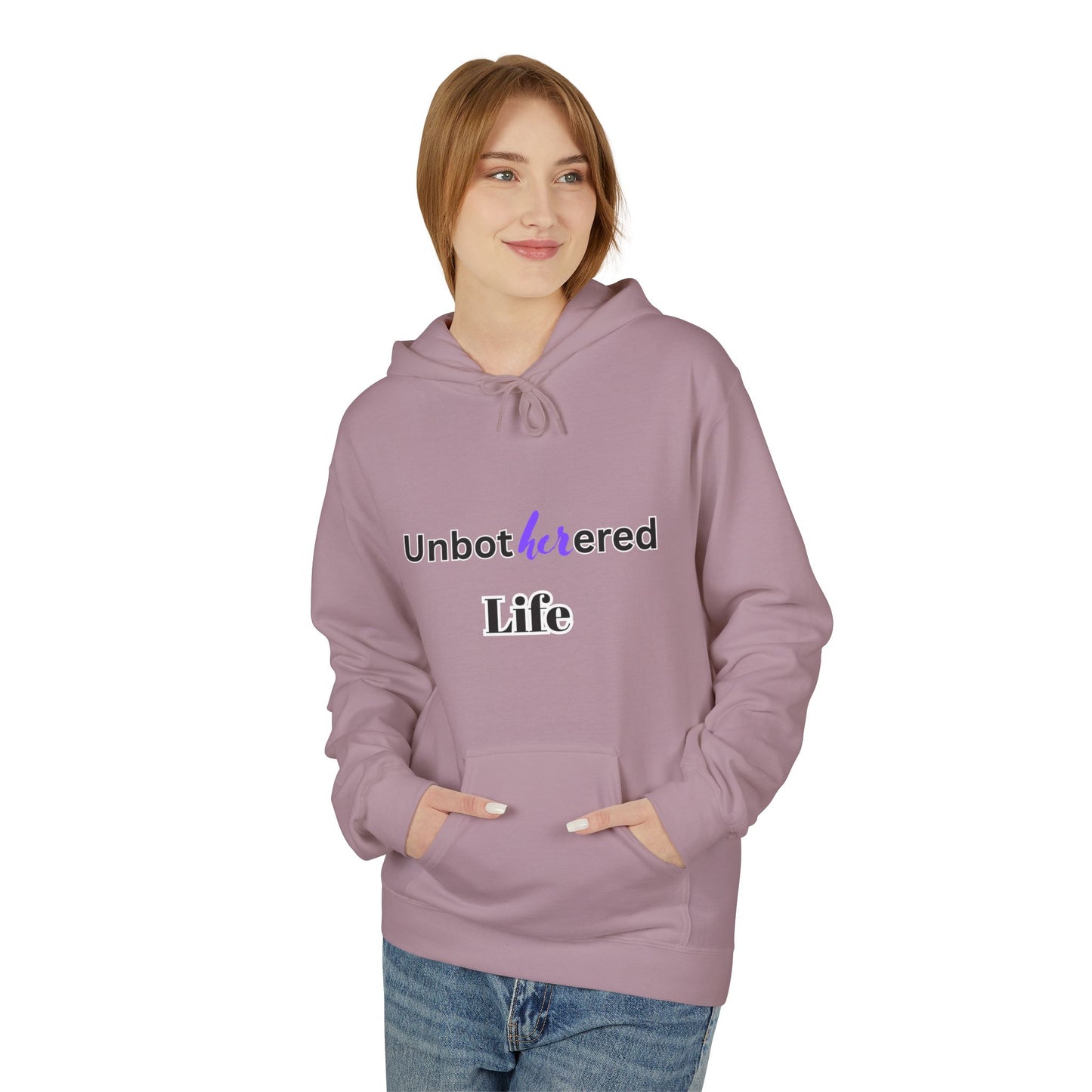 Unbothered Life Fleece Hoodie