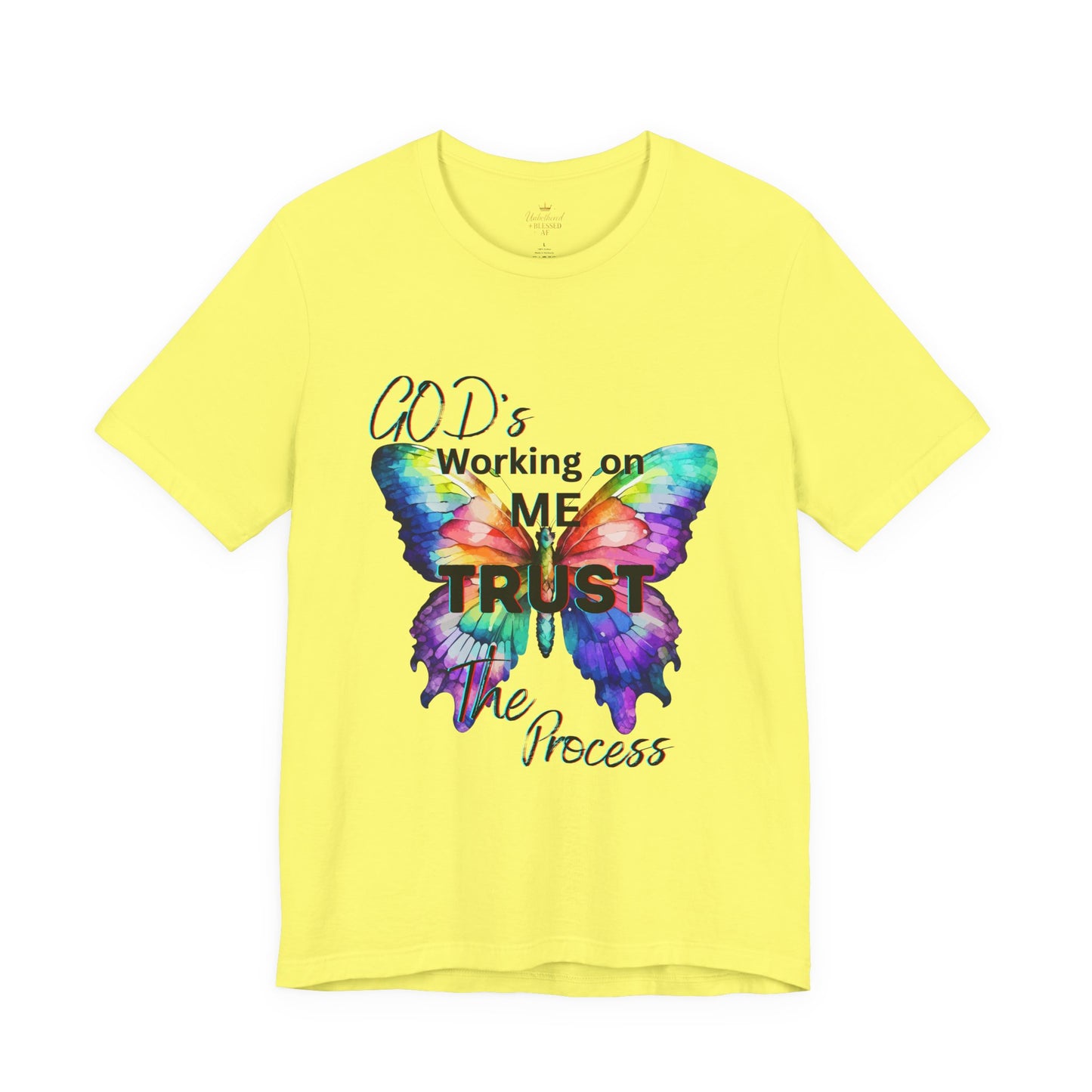 Colorful Butterfly Inspirational Tee