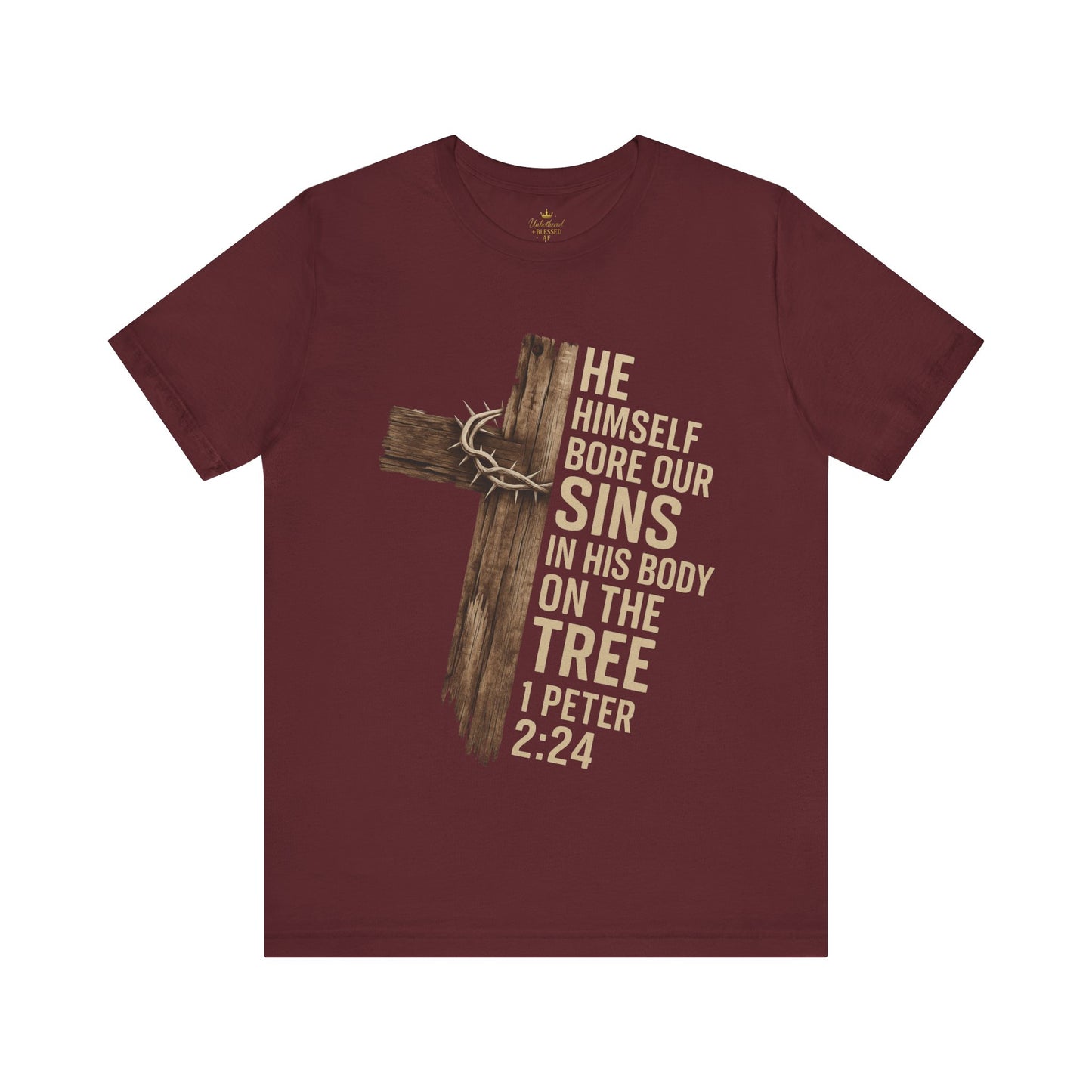 Christian Tee-1 Peter 2:24