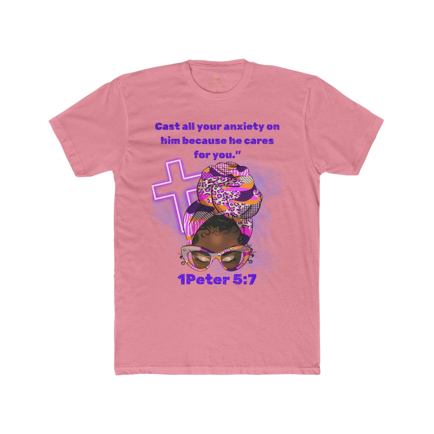 Cast All Your Cares Christian Comfort Tee