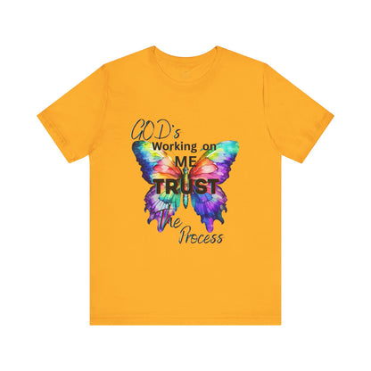 Colorful Butterfly Inspirational Tee