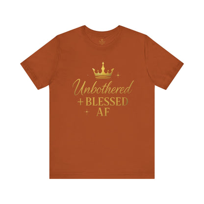 Unbothered & Blessed AF Soft-Style T-Shirt