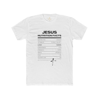 Jesus Nutrition Facts Tee