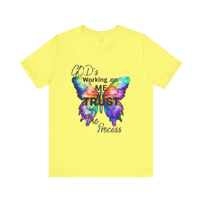 Colorful Butterfly Inspirational Tee