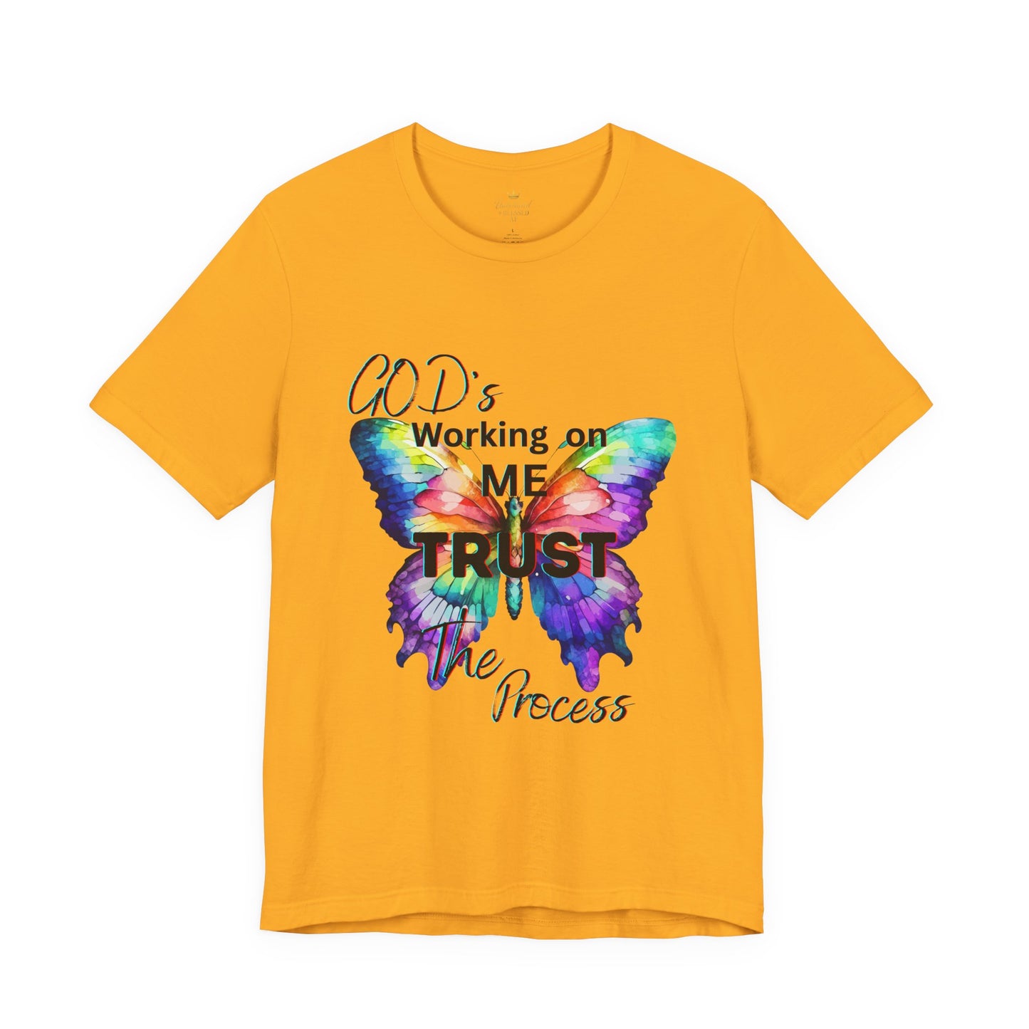 Colorful Butterfly Inspirational Tee