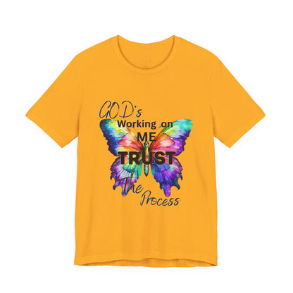 Colorful Butterfly Inspirational Tee