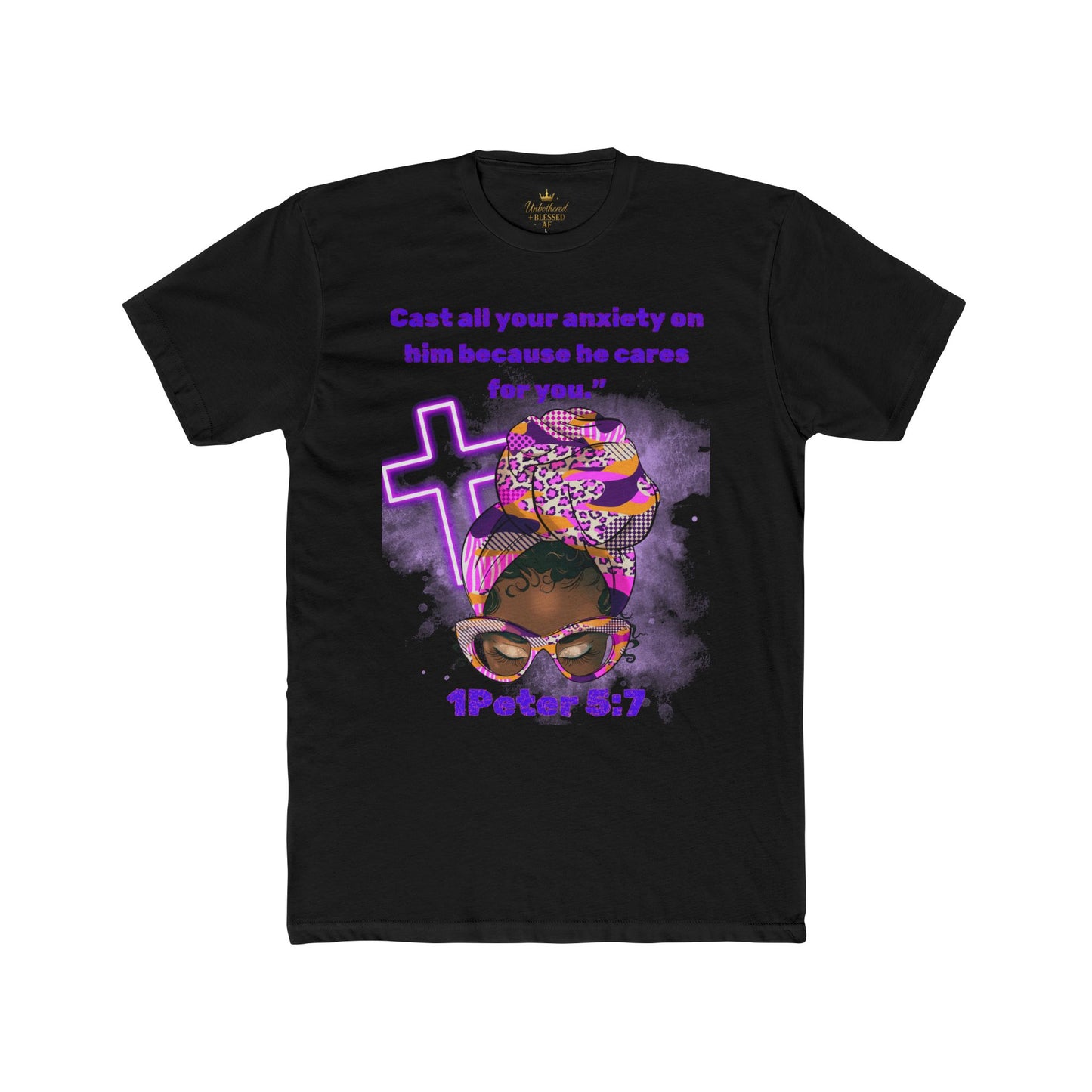 Cast All Your Cares Christian Comfort Tee