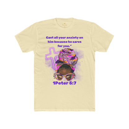 Cast All Your Cares Christian Comfort Tee