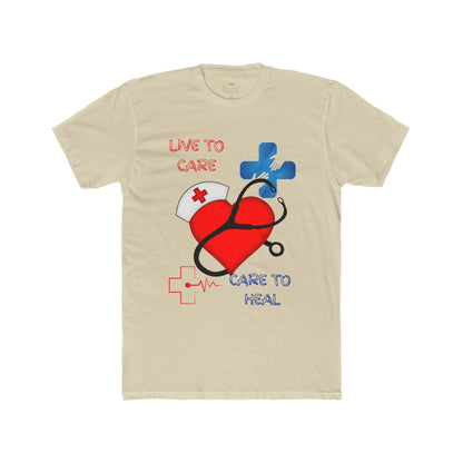 Nurse Appreciation Tee - Live to Care Crew Shirt