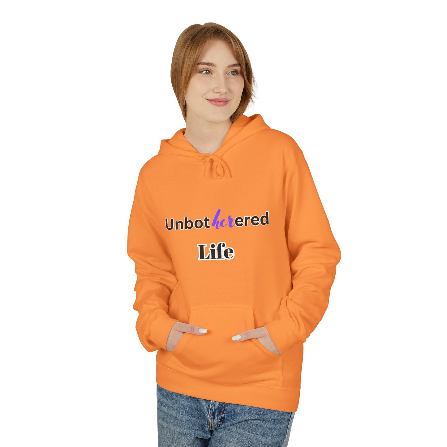Unbothered Life Fleece Hoodie