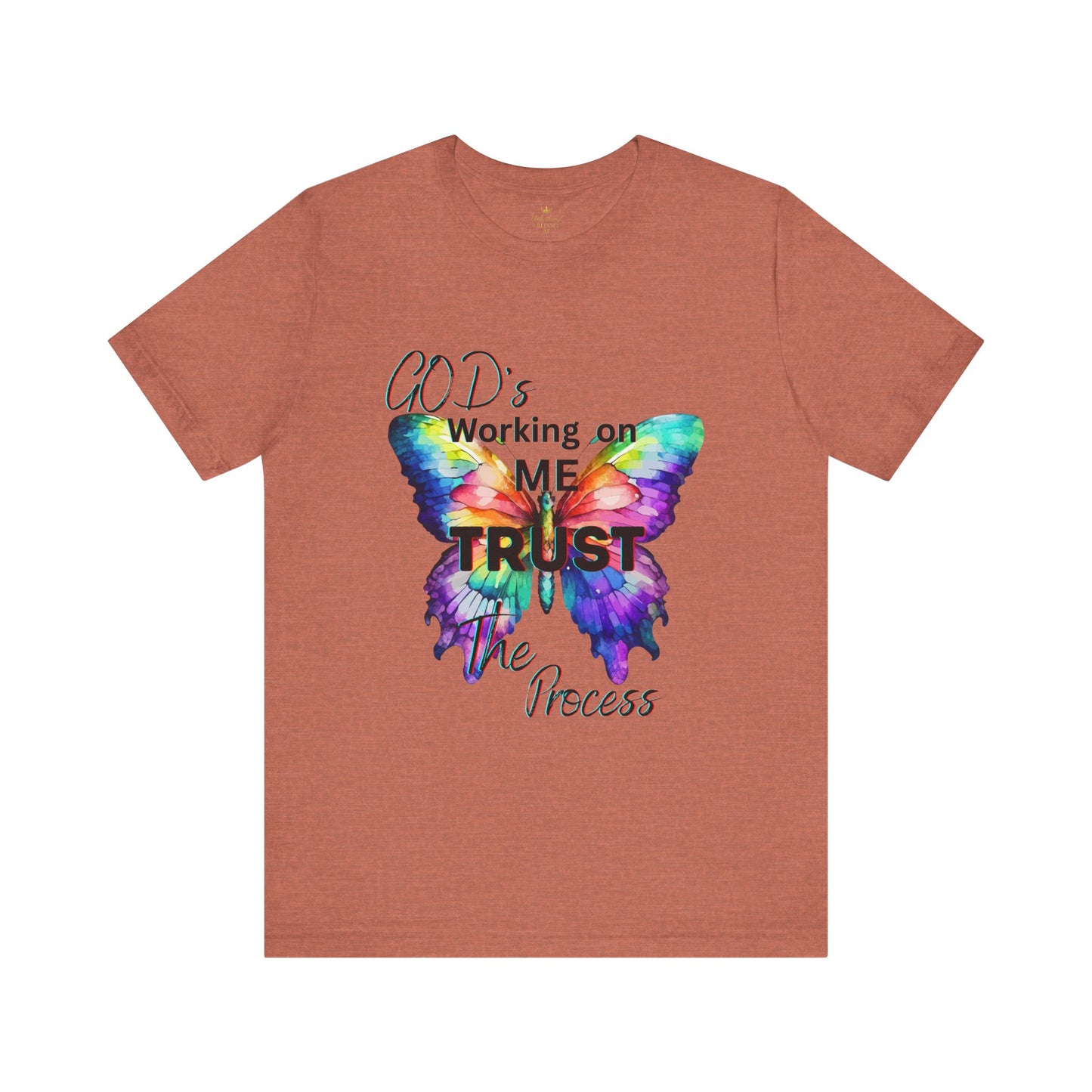 Colorful Butterfly Inspirational Tee