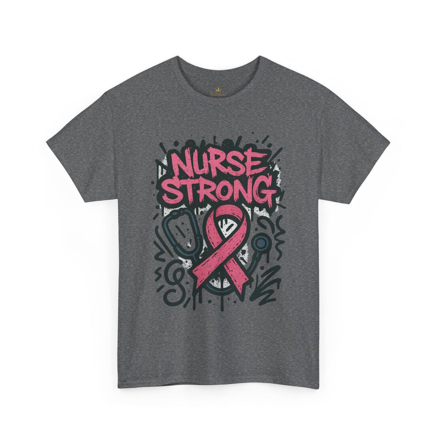 Graphic Tee Nurse Strong Breast Cancer Awareness
