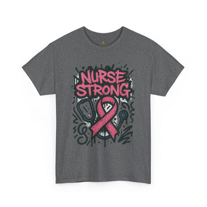 Graphic Tee Nurse Strong Breast Cancer Awareness