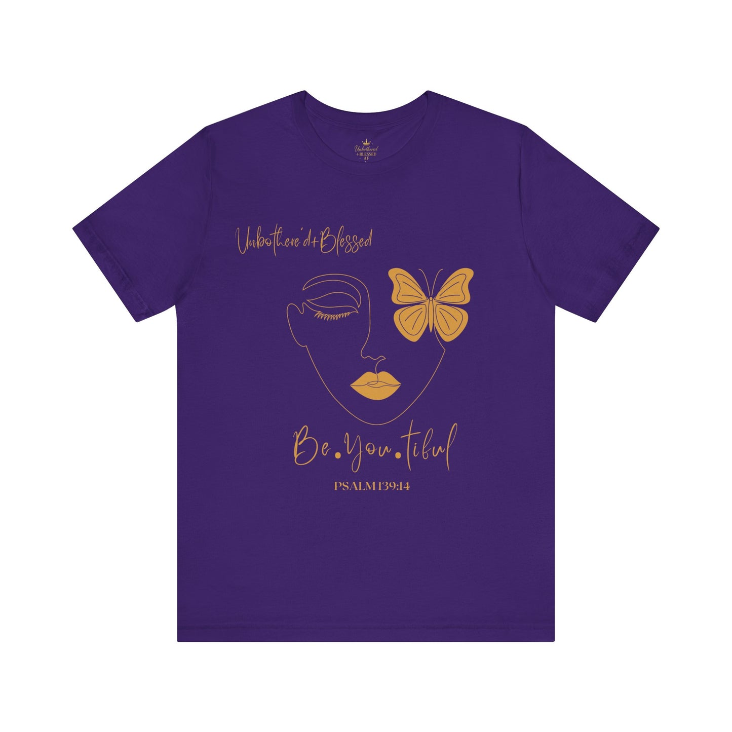 Christian Tee - Be•you•tiful, Psalms 139:14