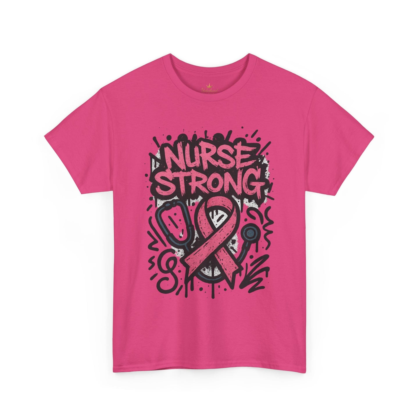 Graphic Tee Nurse Strong Breast Cancer Awareness