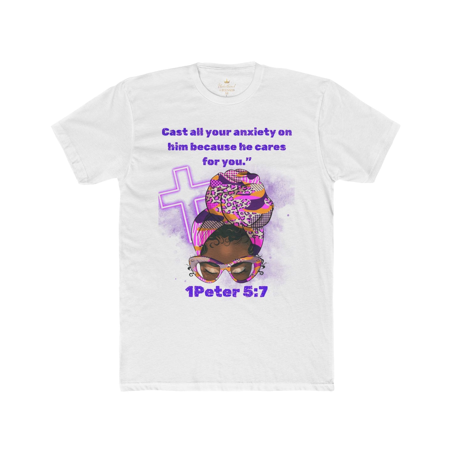 Cast All Your Cares Christian Comfort Tee