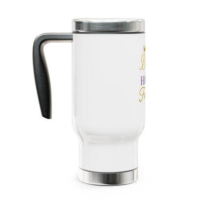 Blessed and Highly Favored Stainless Steel Travel Mug - Inspirational Coffee Cup, Gift for Her, Personalized Travel Tumbler, [...]