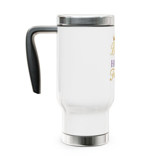 Blessed and Highly Favored Stainless Steel Travel Mug - Inspirational Coffee Cup, Gift for Her, Personalized Travel Tumbler, [...]