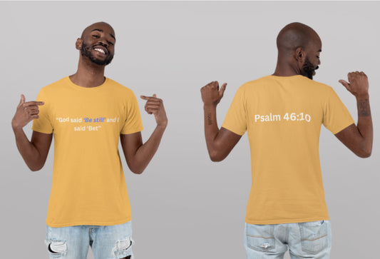 GOD said Be Still