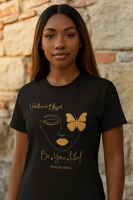 Christian Tee - Be•you•tiful, Psalms 139:14