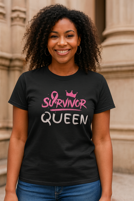 Survivor Unisex Heavy Cotton Tee - Empowerment Shirt, Gift for Cancer Survivors, Inspirational Apparel, Awareness Month Top, Fight [...]