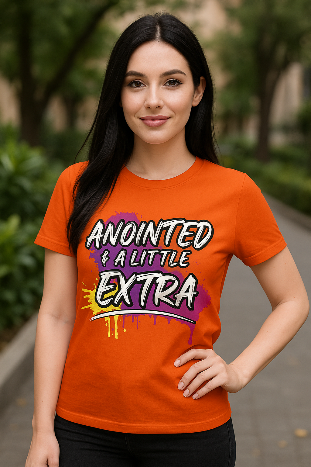 T-Shirt Anointed but a little extra