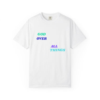 GOD Over All Things Faith-Inspired Tee