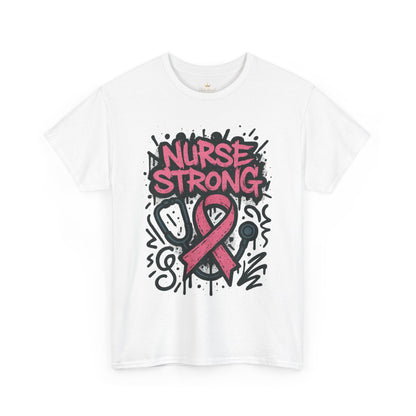 Graphic Tee Nurse Strong Breast Cancer Awareness