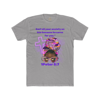 Cast All Your Cares Christian Comfort Tee