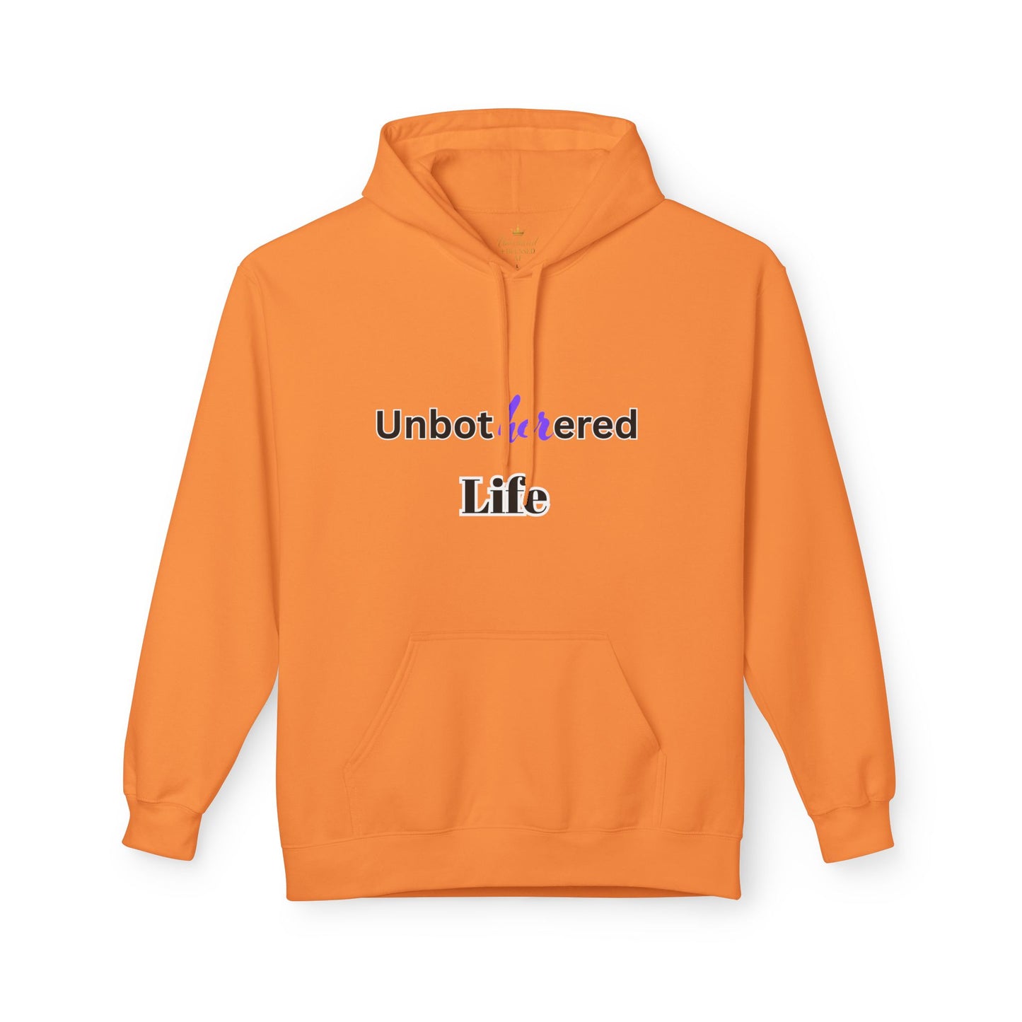 Unbothered Life Fleece Hoodie