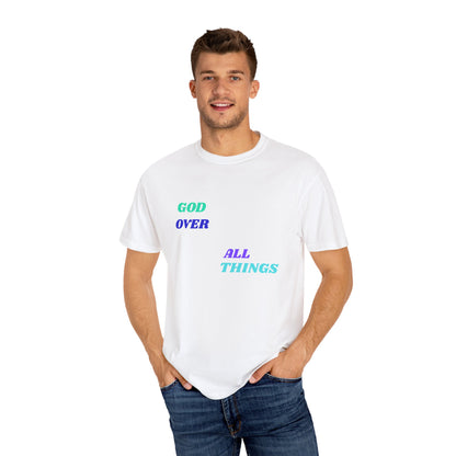 GOD Over All Things Faith-Inspired Tee