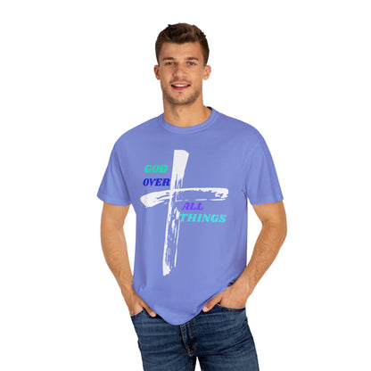 GOD Over All Things Faith-Inspired Tee