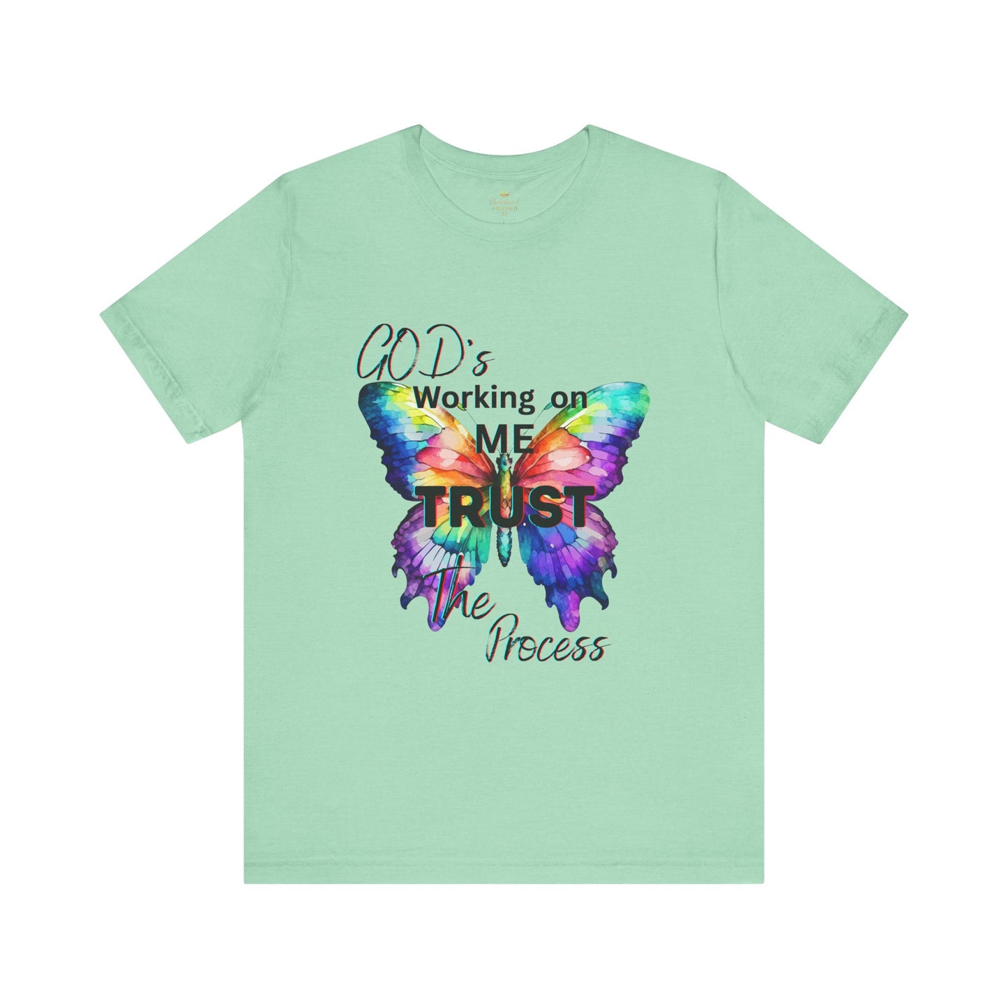 Colorful Butterfly Inspirational Tee