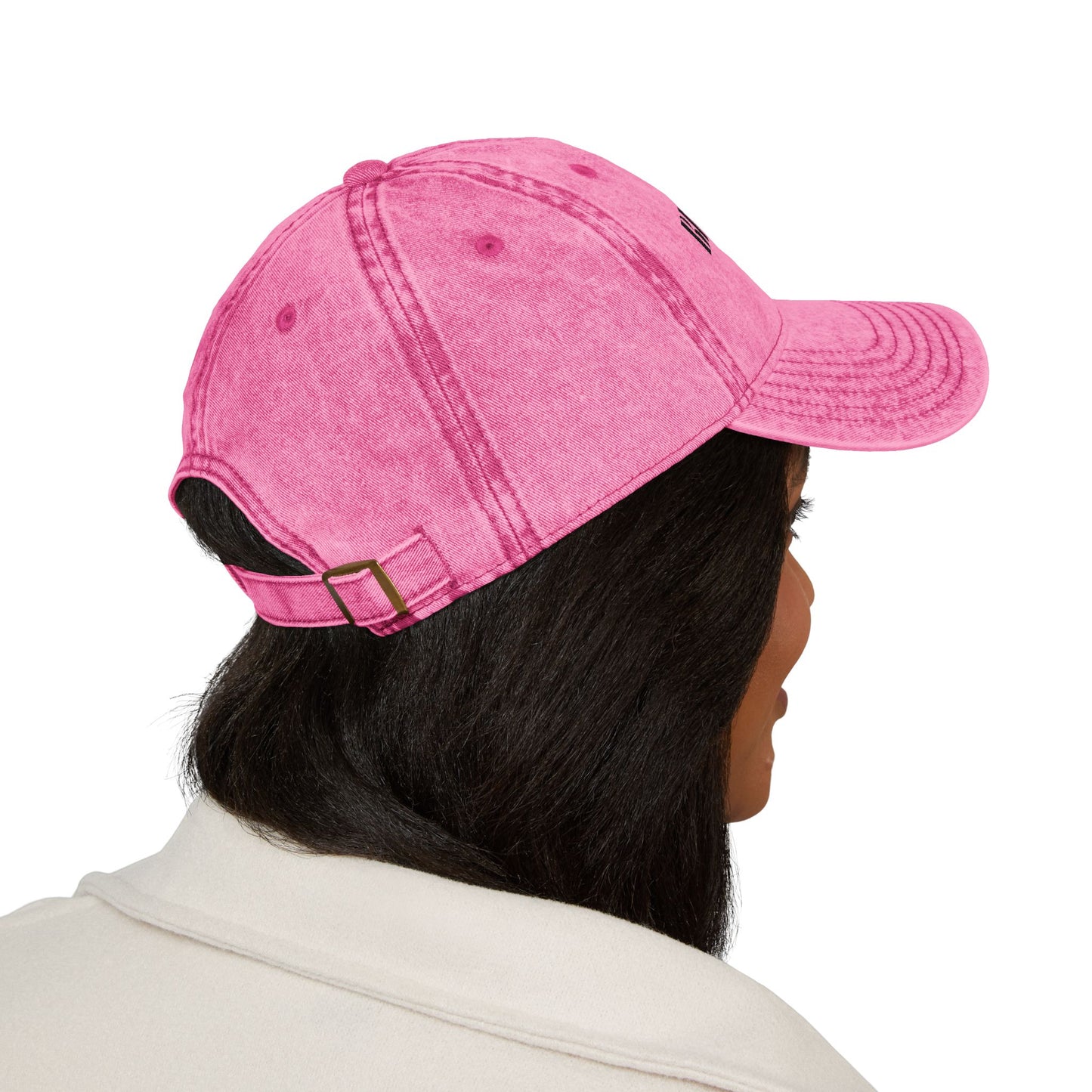 Unisex Distressed Cap: Blessed AF