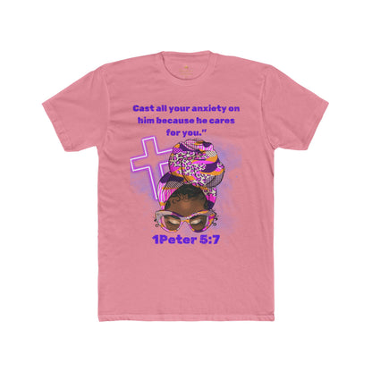 Cast All Your Cares Christian Comfort Tee